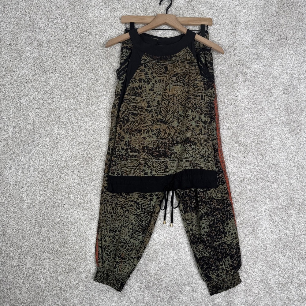 Boho Harem Pants Top Trouser & Tank‎ Set Festival M/L